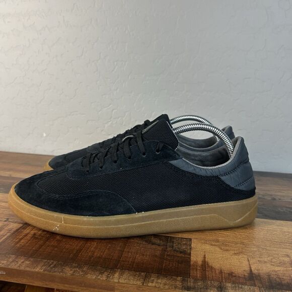 Olukai Punini Sneaker Shoes Black Mens Size 9.5 Sneakers Fabric & Suede Lace Up main image 6